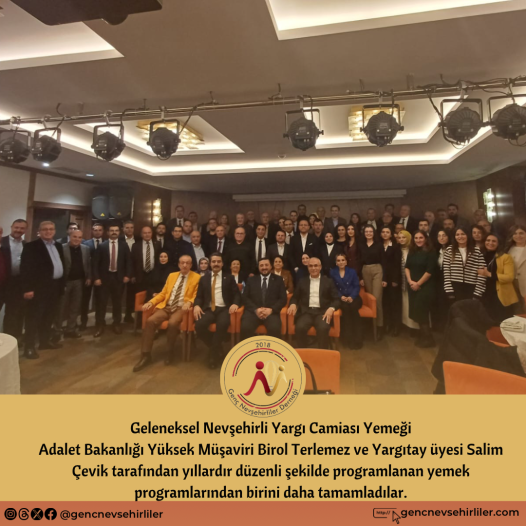 Geleneksel Nevşehirli Yargı Camiası Yemeği