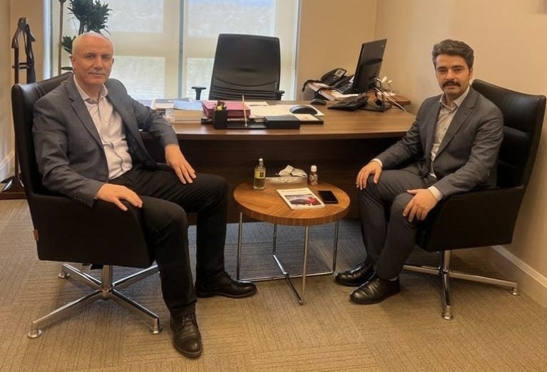 Genç Nevşehirliler Dernek Başkanımız Ağca, Devlet Denetleme Genel Sekreteri Ada ile görüştü