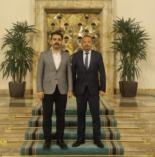 Nevşehir Rehberler Odası (NERO) Başkanı Özay Onur, Tbmm'de Ağca ile Görüştü