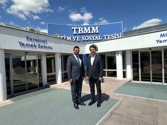 Nevşehir İl Genel Meclisi Başkanı Feralan Ankara’da Başkan Ağca ile Görüştü