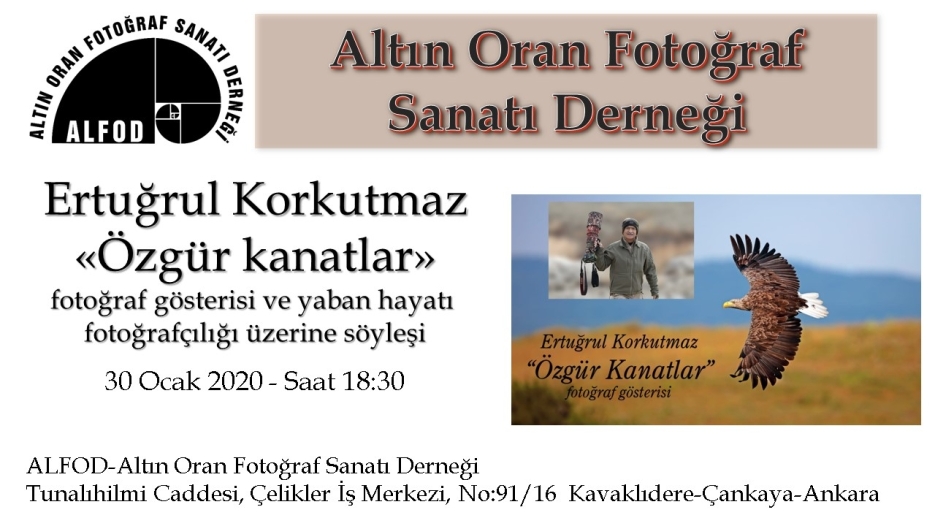 Ertuğrul KORKUTMAZ - Özgür Kanatlar Fotoğraf Sergisi