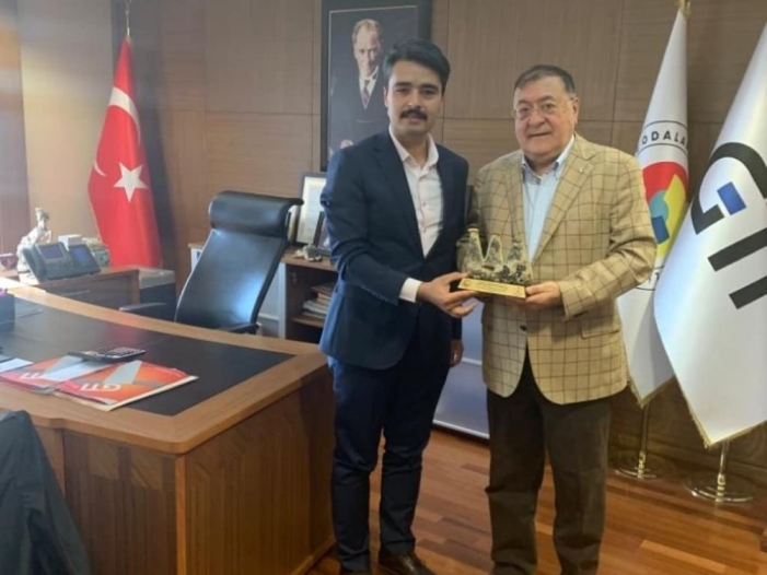 Genç Nevşehirliler Platformundan Sayın Arif Parmaksız'a Hemşehri Ziyareti