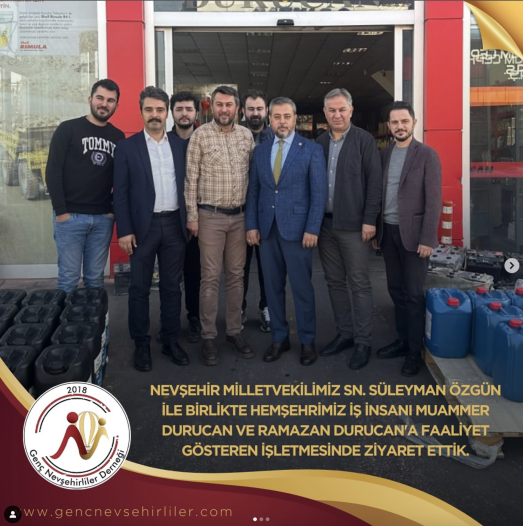 İş insanı Muammer Durucan ve Ramazan Durucan'a faaliyet gösteren işletmesinde ziyaret ettik.