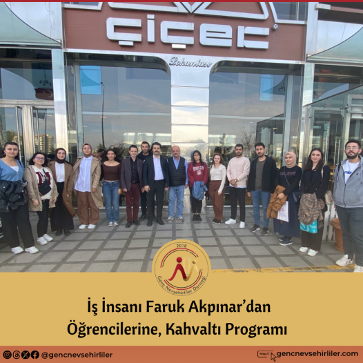 İş İnsanı Faruk Akpınar’dan Öğrencilerine, Kahvaltı Programı 