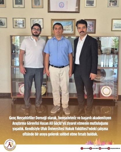 Hasan Ali Güçlü Hocamıza Ziyaret