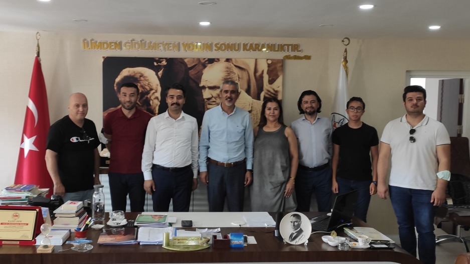 Hacıbektaş Belediye Başkanı Arif Yoldaş ALTIOK\'a ziyaret