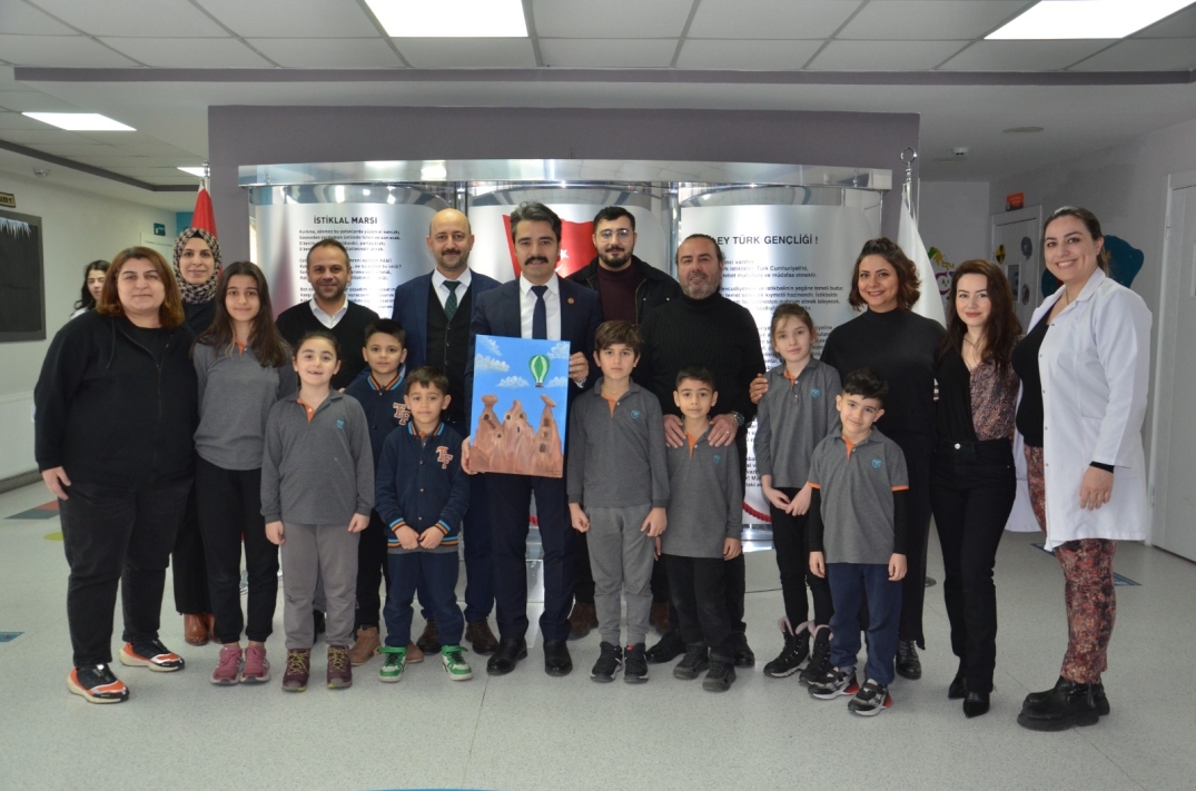 Genç Nevşehirliler Derneği’nden Teknofen Koleji’ne Anlamlı Ziyaret