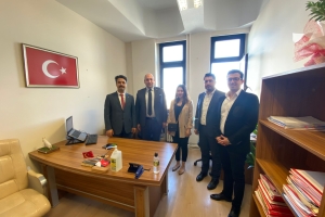 Beypazarı Eski Cumhuriyet Başsavcısı Alp Giray YAPAR\'a hayırlı olsun ziyareti