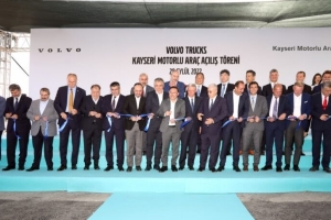 Türkiye’nin en büyük Volvo Trucks Tesisi Kayseri’de açıldı.