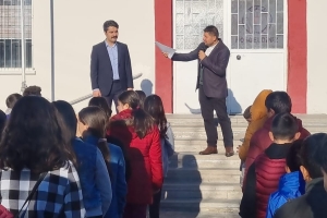 Nevşehir Gülşehir 100. Yıl Şehit Şahin Kaya Ortaokulunu ziyaret ettik.