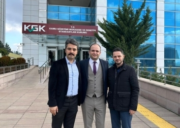 Genç Nevşehirliler Derneği’nden Kamu Gözetimi, Muhasebe ve Denetim Standartları Kurumu'na Ziyaret