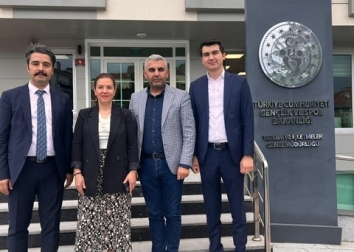 Gençlik ve Spor Bakanlığı Yatırım ve İşletmeler Daire Başkanı, kıymetli hemşehrimiz Sayın Feride Candan’ı makamında ziyaret ettik.