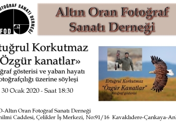 Ertuğrul KORKUTMAZ - Özgür Kanatlar Fotoğraf Sergisi