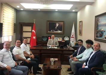 Çubuk Kaymakamı değerli hemşehrimiz Adem Keleş beye Ziyaretimiz... 