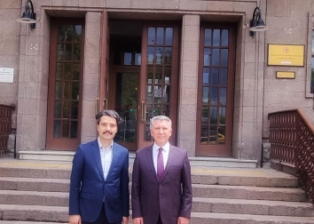 Ankara Vali Yardımcısı değerli büyüğüm ve çok kıymetli hemşehrim Sn. Abdullah Dölek, TBMM’de iş yerime ziyaretime geldi. 