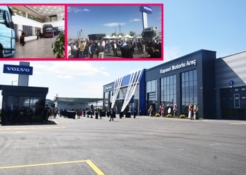 Türkiye’nin en büyük Volvo Trucks Tesisi Kayseri’de açıldı.