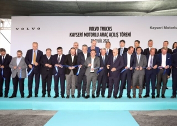 Türkiye’nin en büyük Volvo Trucks Tesisi Kayseri’de açıldı.