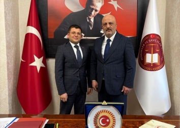 Genç Nevşehirliler Derneği'nden HSK Genel Sekreter Yardımcısı Ömer Örücü'ye Hayırlı Olsun Ziyareti