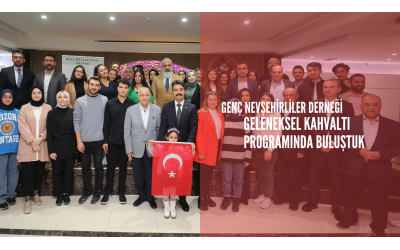Genç Nevşehirliler Derneğinin 11. Geleneksel Kahvaltı Programı 