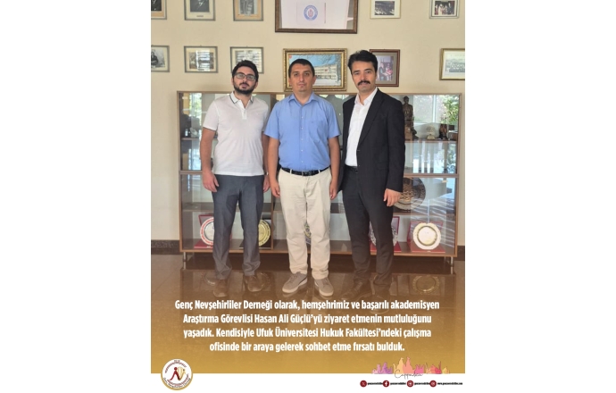 Hasan Ali Güçlü Hocamıza Ziyaret