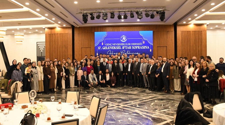 Genç Nevşehirliler Derneği 17. Geleneksel İftar Programı Büyük Katılımla Gerçekleştirildi