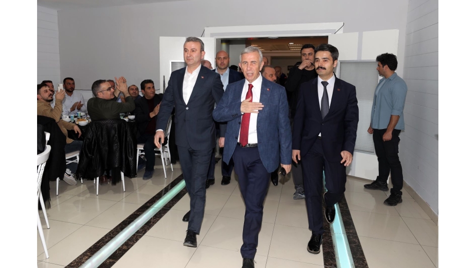Ankara Büyükşehir Belediye Başkanı Mansur Yavaş, İftarda Nevşehirlilerle Buluştu