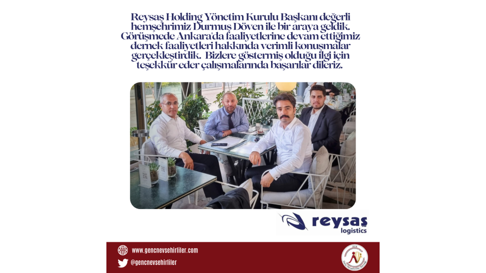 ReysaÅŸ Holding Ziyaretimiz