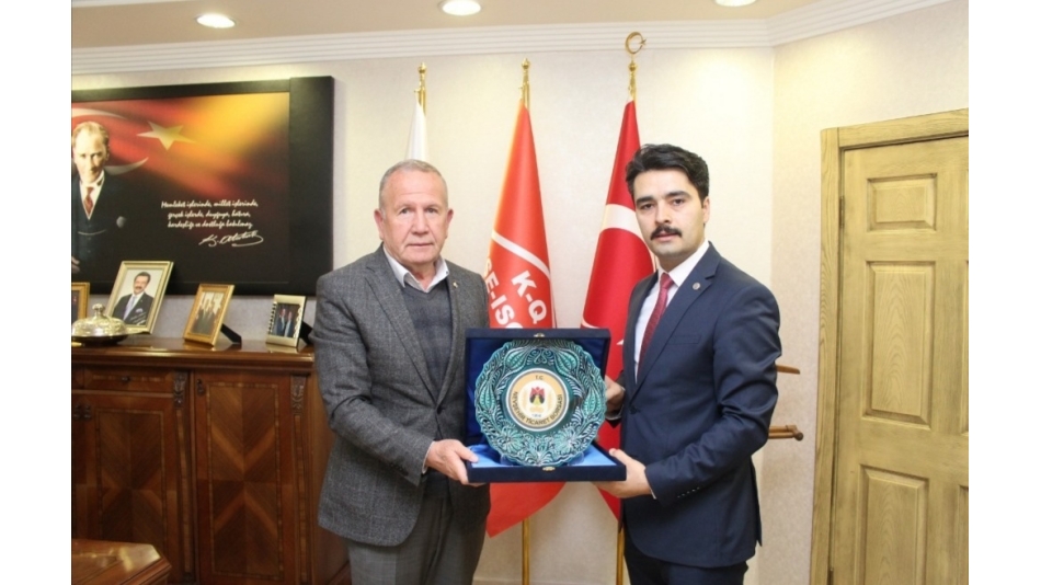 Nevşehir Ticaret Borsası Başkanı Sayın İbrahim SALAŞ`ı Ziyaret Ettik