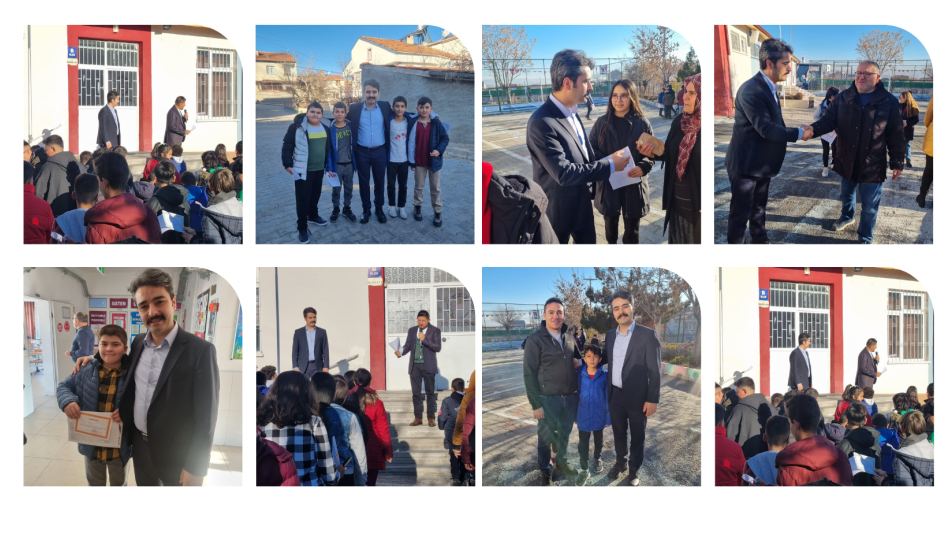Nevşehir Gülşehir 100. Yıl Şehit Şahin Kaya Ortaokulunu ziyaret ettik.